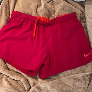 Nike darker pink shorts